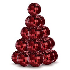 Yescom 20PCS 1.6″ Small Disco Ball Mirror Mini Hanging for Events Wedding Party