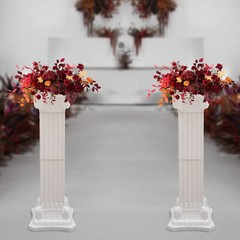4pcs Roman Pillar Flowerpot Holder Wedding Roman Column Landscape Venue Decor