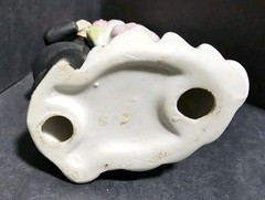 Porcelain Dancing Bride & Groom Cake Topper Unsigned