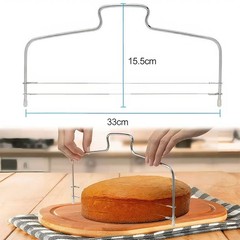 Multi-Purpose Cake Slicer, Stainless Steel