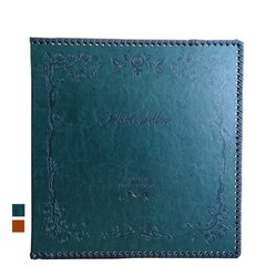 Photo Album Self Adhesive Pages, Large Self-Stick Page Picture Album Leather …