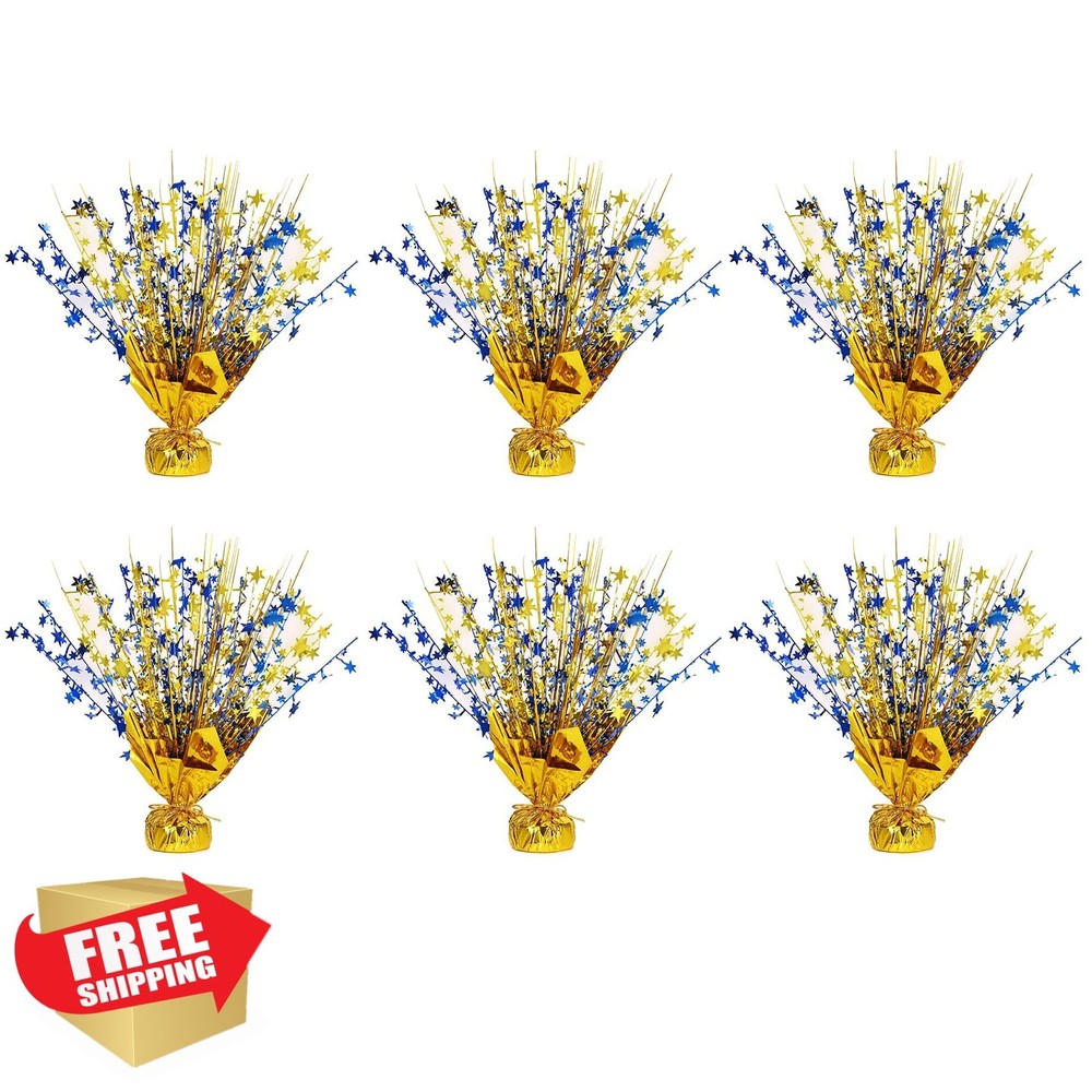 Hdnpea Gold Navyblue Table Centerpieces