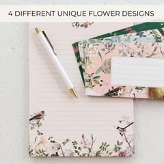 Beautiful Stationery Set with Envelopes – Premium-Quality, Multicolor