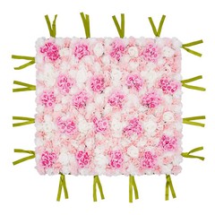 PINK 1*1m Artificial Flower Wall Panel Rose Dahlia Hydrangea Wedding Party Decor