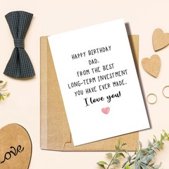 Funny Dad Birthday Card, Happy Birthday Card for Dad, Naughty Birthday Card f…