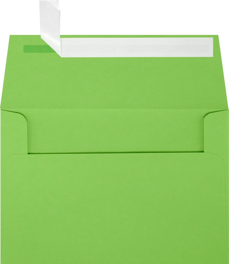LUXPaper A4 Invitation Envelopes | Peel & Press | 4 50 Qty, Limelight Green