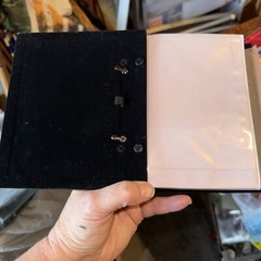 SILVER PLATED SATIN FINISH WEDDING ALBUM FRAME HOLD 4X6 PHOTO ALBUM HOLDS 100