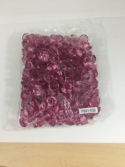 4Lb Crystal Acrylic Diamond Vase Gems or Table Scatters (Medium 2cm, Pink Plum)