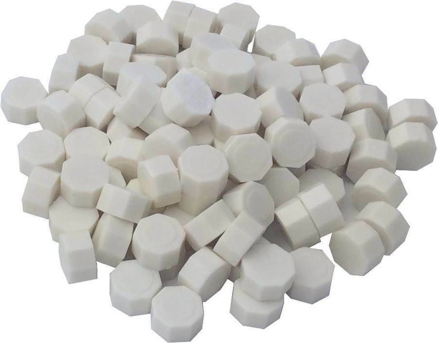 White Sealing Wax Beads for Envelopes & Invitations, approximately 250 beads