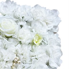 12x Artificial Flower Wall Panel Wedding Event Party Backdrop Flower Wall Panel