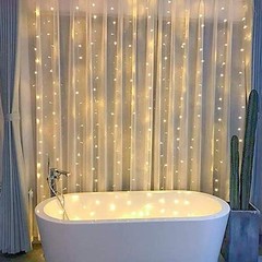 WARM WHITE 10 ft LED Fairy Lights Garland BACKDROPS Wedding Party Decorations