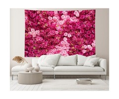 20ftx10ft Rose Wall Background Rose Photo Backdrops Spring Party Tea Party Fl…