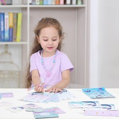 WERNNSAI 69 PCS Stationery Letter and Envelopes, Mermaid Kids Stationery Set,…