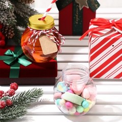 Pcs Fish Bowl Ornament Cups Plastic Patron Bottles with Lids and Straws 24