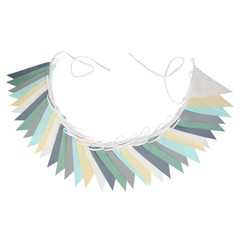 Soft Cotton Bunting Banner With 36 Triangle Flags For Any Event 10M/33 Ft