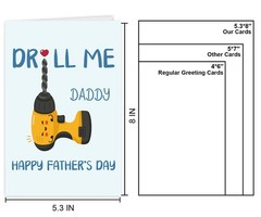 Funny Fathers Day Card for Husband Boyfriend Fiance, Adult Humor Father’s Day…