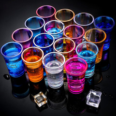 24 Pcs Birthday Party Shot Glasses Bulk Adult Party Favors for Guests 1.2 Oz Fun