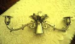 Pewter Claddagh Candle Holder Made in Ireland by Mullingar