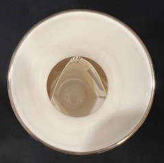 Stunning Lenox True Love 8.25″ Wedding Vase~White & Platinum~Looks Unused & NIB!