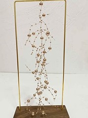 12pcs Pearl String, for Wedding Centerpiece, Vase Filler and Decor for Gold