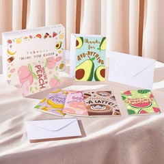 40 Pack Funny Thank You Cards with Envelopes & Stickers, 4×6 in Teacher App