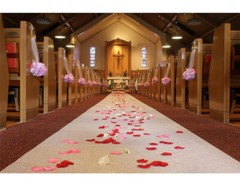 Wedding Aisle Runner 100 x 3 ft Accessories Decorations Aisle Runner ( 2 Rolls)