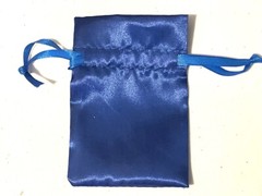 10-PACK SATIN BAGS 2.5″ x 2.5″ party favor wedding gift jewelry drawstring pouch