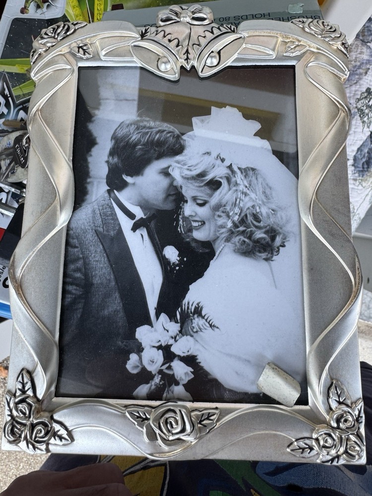Royal Limited METAL WEDDING ALBUM FRAME HOLDS 80 4″x 6″ PHOTOS