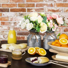 6 Pack Metal Flower Vases Durable Wedding Party Table Decor Centerpieces