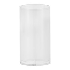 3Pcs Clear Round Cylinder Pedestal Stand for Wedding Party Display Stand Decor