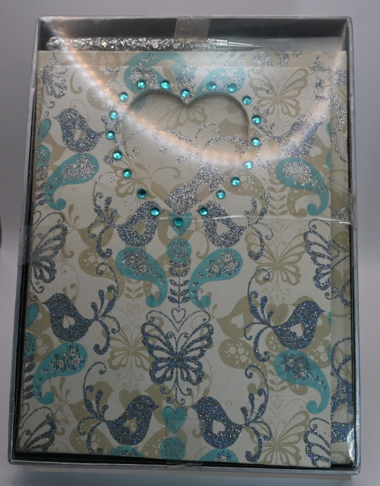 Pier one imports guest book with pen and matching gift bag