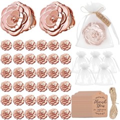 Elegant Rose Gold Wedding Party Favors