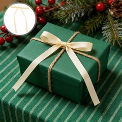 50 Pcs Handmade Ribbon Bow Red Decorative Bows Holiday Christmas