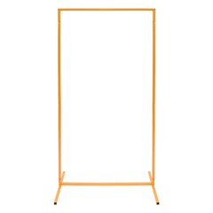 3-Piece Gold Freestanding Backdrop Stands Rectangular Balloon Frame for Wedding