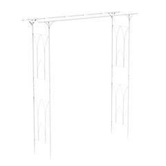 Garden Arbor, Arch Archway for Wedding Ceremony Party, Steel Garden Trellis
