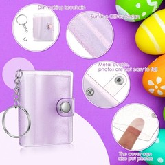 5.5 x 6 cm (outer), x 4 (inner), Transparent, Blue, Pink, Purple