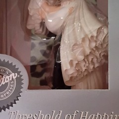 Wilton Threshold of Happiness Bride & Groom Wedding Cake Topper Figurine 5 in