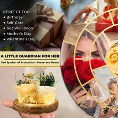 Preserved Flowers Roses Gift for Mom, Wife, Grandma – Forever Real White