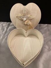Vtg 4- Piece Designer Wedding Keepsake Set w/Swarovski Crystal by Andre Van Pier