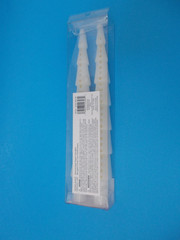 NWT ASHLAND Set of 2 Unscented Advent CHRISTMAS 10″ Taper Candles