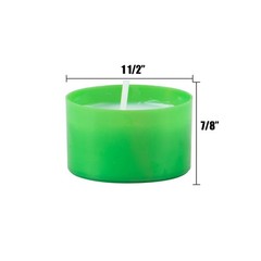 Stonebriar 96 Pack Multicolor Unscented 6 To 7 Hour Long Burning Tea Light
