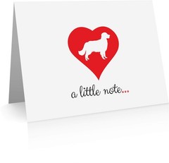 Golden Retriever Note Cards (24 Fold-over Cards and Envelopes) Dog Breed Note…