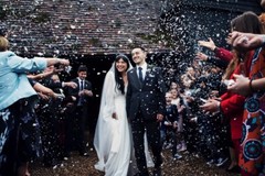 SNOW Confetti Compostable Vegan Eco WEDDING Natural Biodegradable Fake Snow