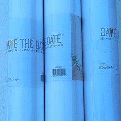 Save the Date 36″ x 50′ Aisle Runner