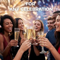 Clear Plastic Champagne Flutes, 60 Pack Disposable Wine Glasses 5 oz | 60