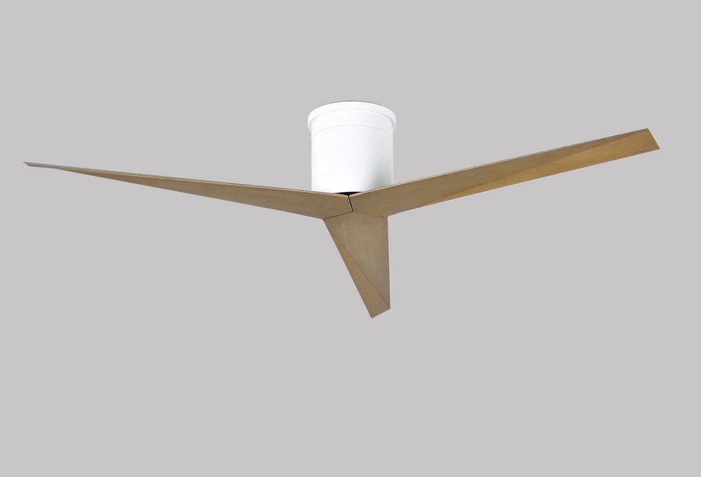 Matthews Fan EKH-WH-GA Eliza-H 3-blade ceiling mount paddle fan in Gloss White f