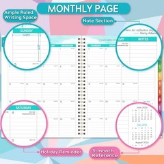 Teacher Planner 2026-2027 – Teacher 2025-2026 Teacher Planner – Blue-purple