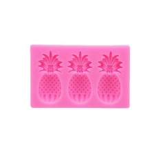 Summer Fruit Silicone Mold Strawberry Pineapple Shape Fondant Mold Cake Cupcake