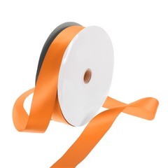 100 Yard/300ft Satin Ribbon Thick Double Sided Grosgrain 1.5″(3.8cm)/Orange