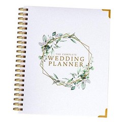 Wedding Planner & Organizer – Floral Gold Edition – Diary Engagement Gift Book